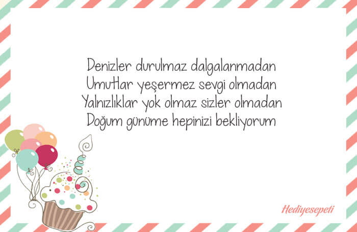 doğum günü davetiyeleri