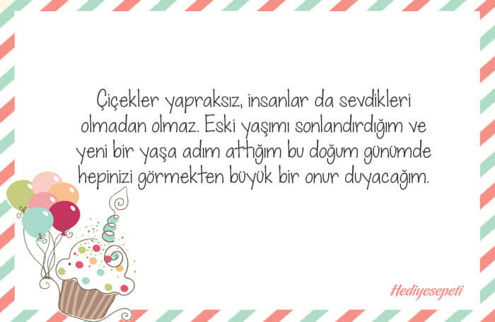 doğum günü davetiyeleri