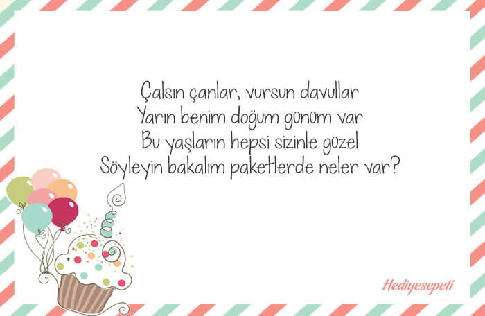 doğum günü davetiyeleri