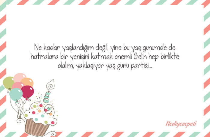doğum günü davetiyeleri
