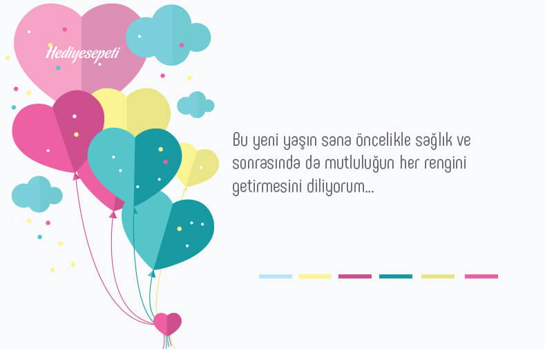 doğum günü kartı sözleri