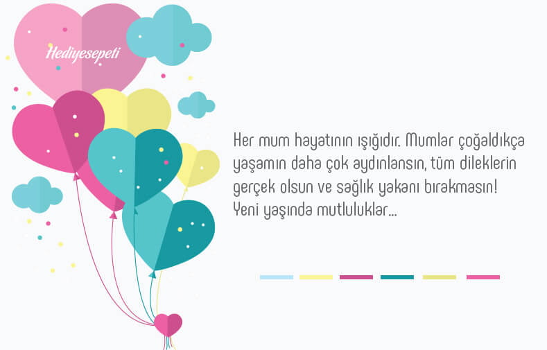 doğum günü kartı sözleri