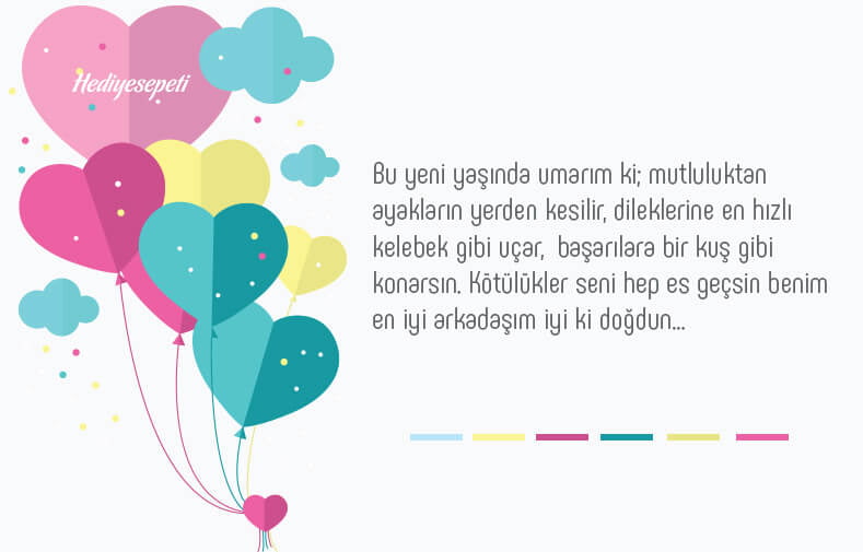 doğum günü tebrik kartı
