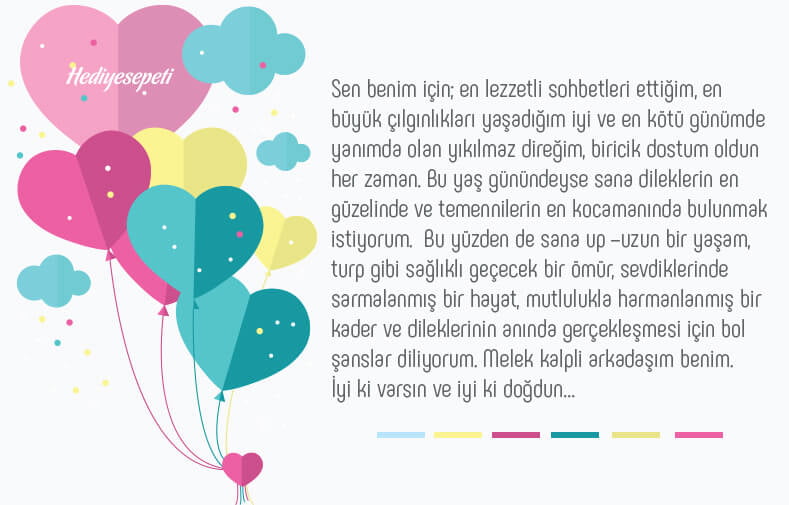 doğum günü tebrik kartı