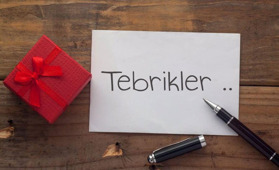tebrik kartları