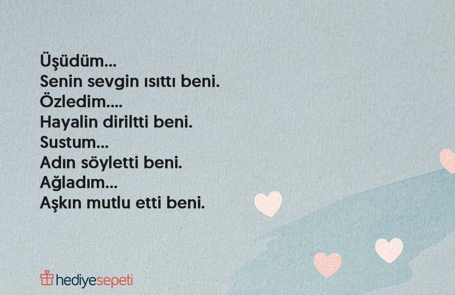 sevgiliye şiir kısa ve öz