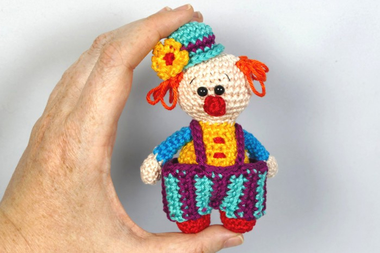 amigurumi palyanço