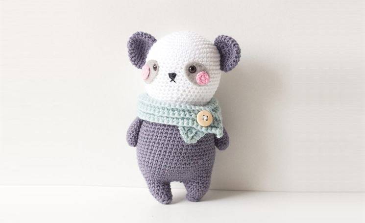 amigurumi panda