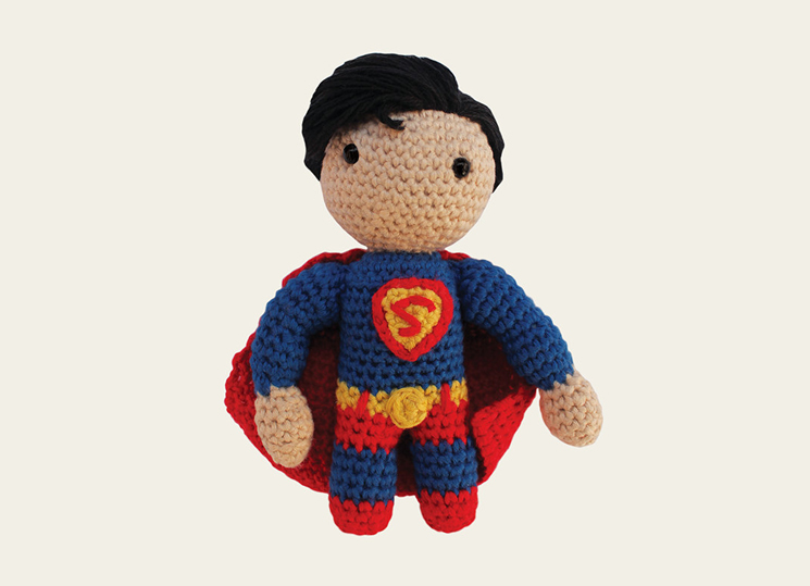 amigurumi süpermen