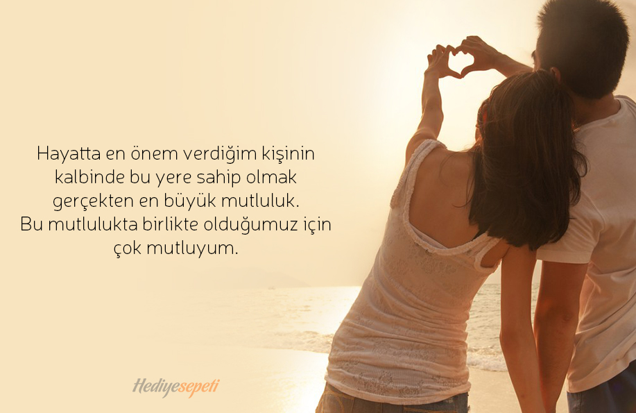 sevgiliye yazılacak kısa sözler
