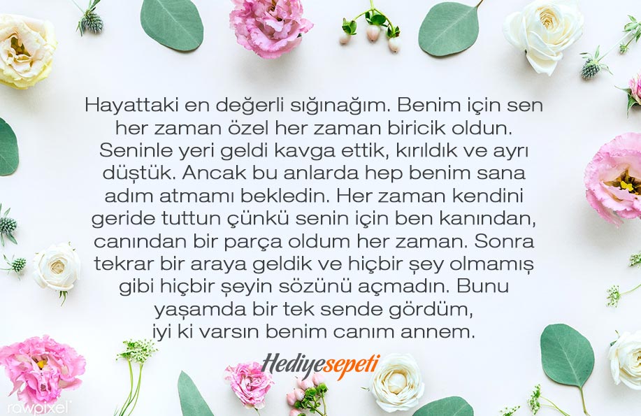 En Guzel Anneler Gunu Mesajlari