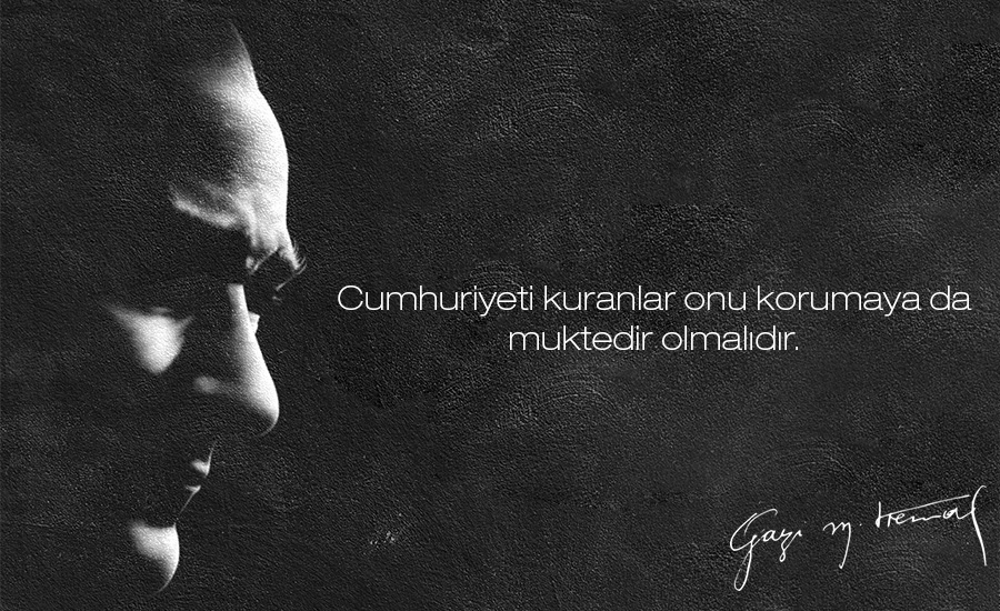 atatürk cumhuriyet sözleri