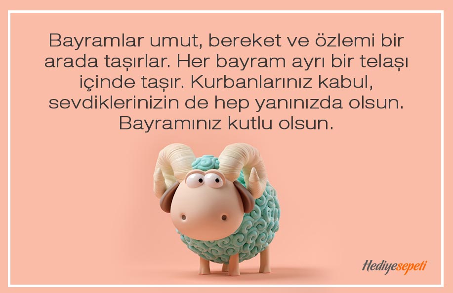 Kurban Bayramı Mesajları Resimli 100 Bayram Kutlama Mesajı